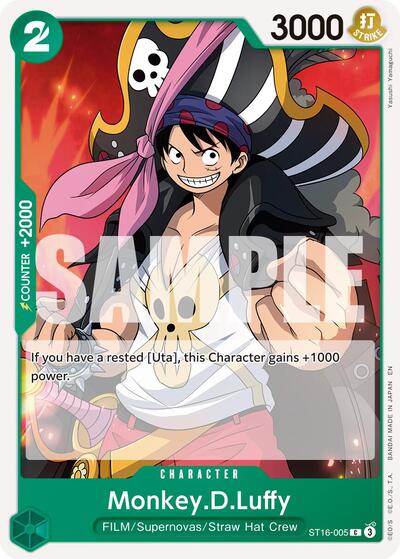 Monkey.D.Luffy - ST16-005 (Reprint) (ST16-005) [Premium Booster -The Best- Vol. 2] | Jack's On Queen