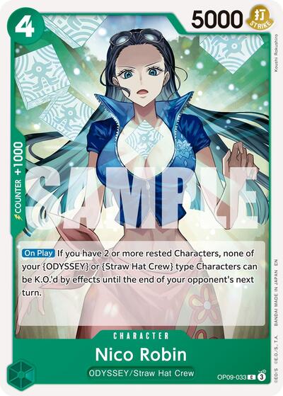 Nico Robin - OP09-033 (Reprint) (OP09-033) [Premium Booster -The Best- Vol. 2] | Jack's On Queen