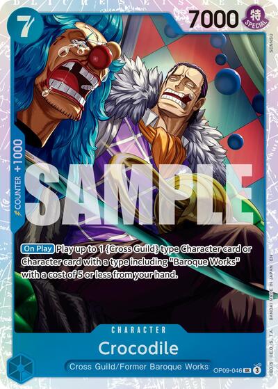 Crocodile - OP09-046 (Reprint) (OP09-046) [Premium Booster -The Best- Vol. 2] | Jack's On Queen