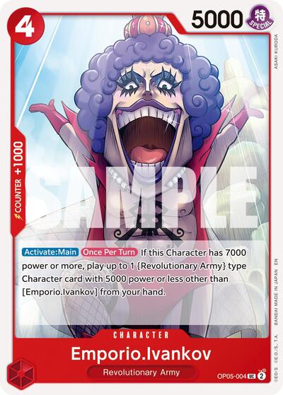 Emporio.Ivankov (Reprint) (OP05-004) [Premium Booster -The Best- Vol. 2] | Jack's On Queen