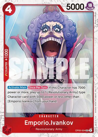 Emporio.Ivankov (Pirate Foil) (OP05-004) [Premium Booster -The Best- Vol. 2] | Jack's On Queen