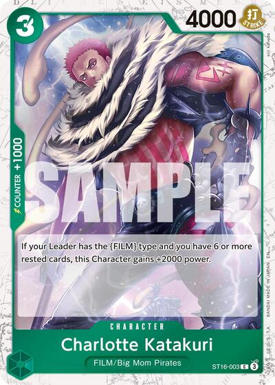 Charlotte Katakuri (Pirate Foil) (ST16-003) [Premium Booster -The Best- Vol. 2] | Jack's On Queen