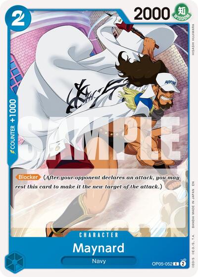 Maynard (Reprint) (OP05-052) [Premium Booster -The Best- Vol. 2] | Jack's On Queen