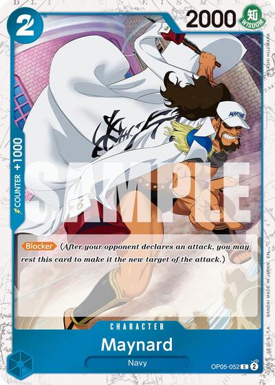 Maynard (Pirate Foil) (OP05-052) [Premium Booster -The Best- Vol. 2] | Jack's On Queen