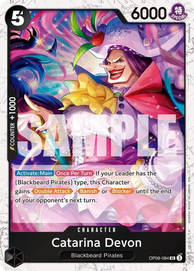 Catarina Devon (Pirate Foil) (OP09-084) [Premium Booster -The Best- Vol. 2] | Jack's On Queen