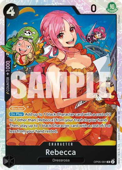 Rebecca (Reprint) (OP05-091) [Premium Booster -The Best- Vol. 2] | Jack's On Queen