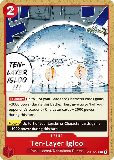 Ten-Layer Igloo (Reprint) (OP10-018) [Premium Booster -The Best- Vol. 2] | Jack's On Queen