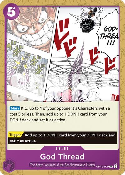 God Thread (Reprint) (OP10-079) [Premium Booster -The Best- Vol. 2] | Jack's On Queen