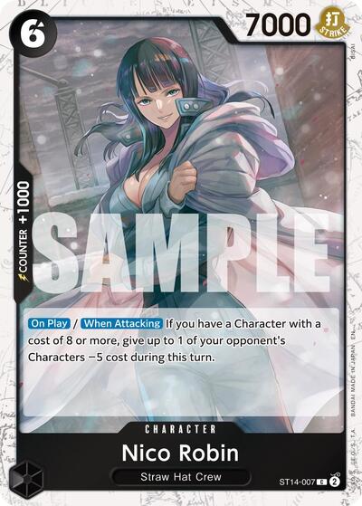 Nico Robin - ST14-007 (Pirate Foil) (ST14-007) [Premium Booster -The Best- Vol. 2] | Jack's On Queen