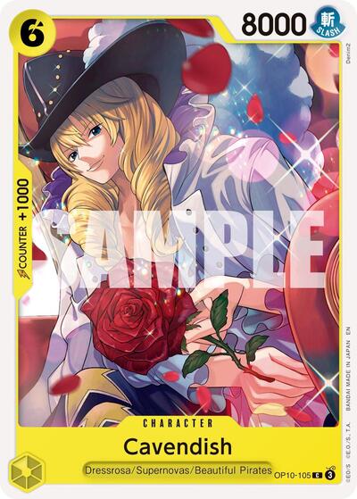 Cavendish - OP10-105 (Reprint) (OP10-105) [Premium Booster -The Best- Vol. 2] | Jack's On Queen