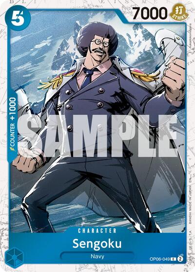 Sengoku - OP06-049 (Pirate Foil) (OP06-049) [Premium Booster -The Best- Vol. 2] | Jack's On Queen