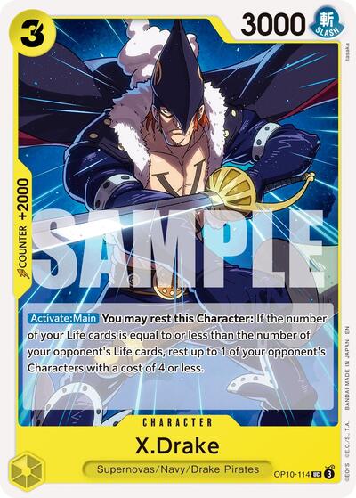 X.Drake (Reprint) (OP10-114) [Premium Booster -The Best- Vol. 2] | Jack's On Queen