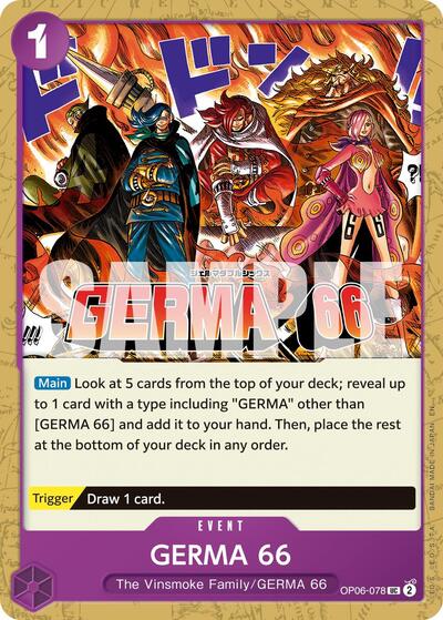 GERMA 66 (Reprint) (OP06-078) [Premium Booster -The Best- Vol. 2] | Jack's On Queen