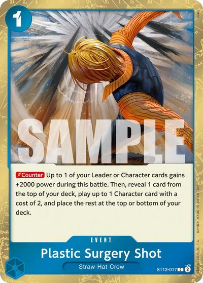 Plastic Surgery Shot - ST12-017 (Pirate Foil) (ST12-017) [Premium Booster -The Best- Vol. 2] | Jack's On Queen
