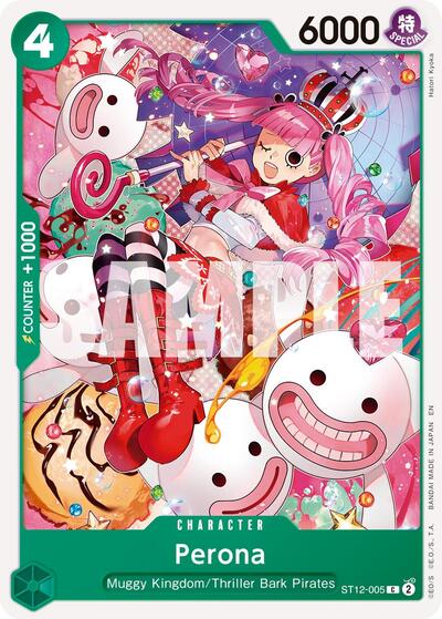 Perona (Reprint) (ST12-005) [Premium Booster -The Best- Vol. 2] | Jack's On Queen
