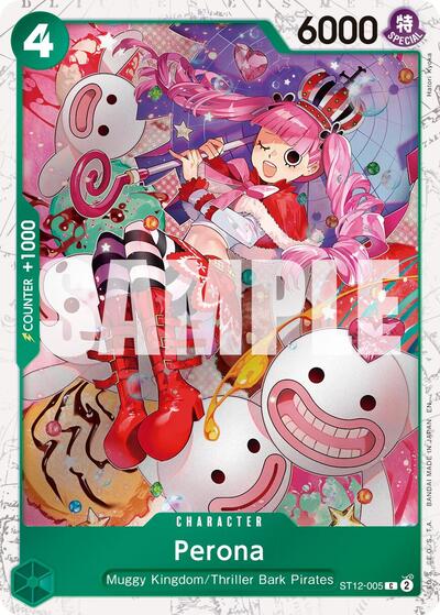 Perona (Pirate Foil) (ST12-005) [Premium Booster -The Best- Vol. 2] | Jack's On Queen