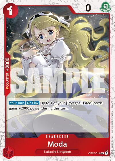 Moda (Pirate Foil) (OP07-014) [Premium Booster -The Best- Vol. 2] | Jack's On Queen