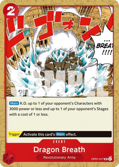 Dragon Breath (Reprint) (OP07-017) [Premium Booster -The Best- Vol. 2] | Jack's On Queen
