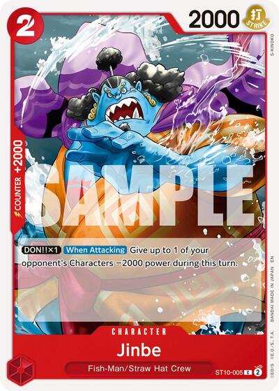 Jinbe - ST10-005 (Reprint) (ST10-005) [Premium Booster -The Best- Vol. 2] | Jack's On Queen