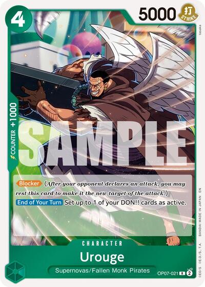Urouge (Reprint) (OP07-021) [Premium Booster -The Best- Vol. 2] | Jack's On Queen