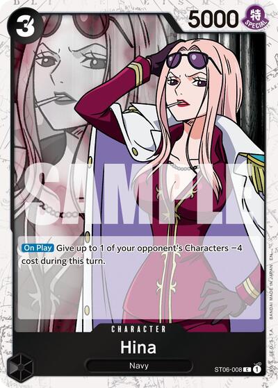 Hina (Pirate Foil) (ST06-008) [Premium Booster -The Best- Vol. 2] | Jack's On Queen