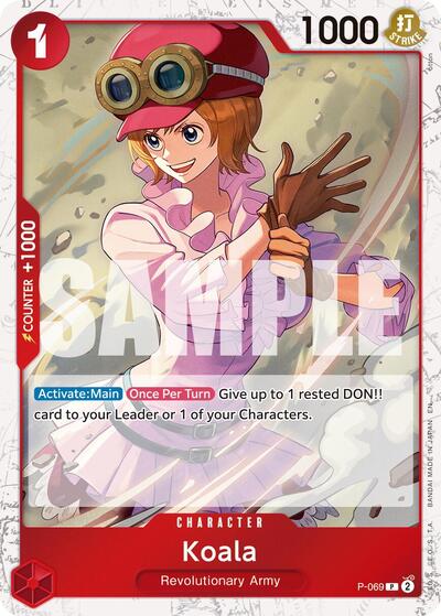 Koala (Pirate Foil) (P-069) [Premium Booster -The Best- Vol. 2] | Jack's On Queen