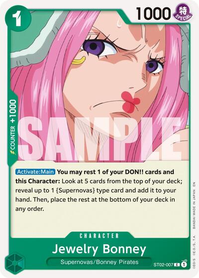 Jewelry Bonney - ST02-007 (Reprint) (ST02-007) [Premium Booster -The Best- Vol. 2] | Jack's On Queen