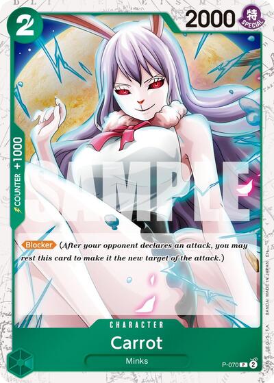 Carrot - P-070 (Pirate Foil) (P-070) [Premium Booster -The Best- Vol. 2] | Jack's On Queen
