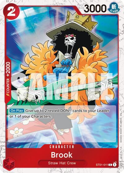 Brook - ST01-011 (Pirate Foil) (ST01-011) [Premium Booster -The Best- Vol. 2] | Jack's On Queen