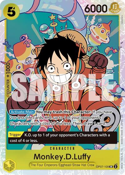 Monkey.D.Luffy - OP07-109 (Reprint) (OP07-109) [Premium Booster -The Best- Vol. 2] | Jack's On Queen
