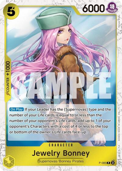 Jewelry Bonney - P-085 (Pirate Foil) (P-085) [Premium Booster -The Best- Vol. 2] | Jack's On Queen