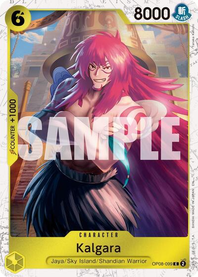 Kalgara (Pirate Foil) (OP08-099) [Premium Booster -The Best- Vol. 2] | Jack's On Queen