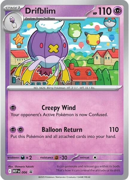 Drifblim (006) [Mega Evolution Promo] | Jack's On Queen