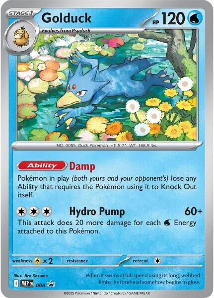 Golduck (008) [Mega Evolution Promo] | Jack's On Queen