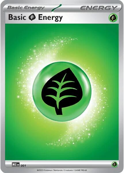 Basic Grass Energy - 001 [Mega Evolution Energies] | Jack's On Queen