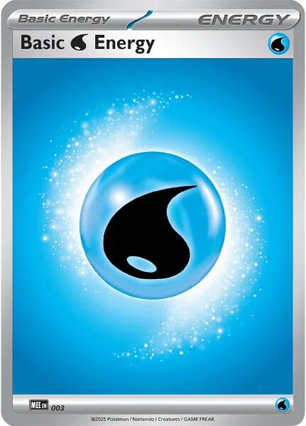 Basic Water Energy - 003 [Mega Evolution Energies] | Jack's On Queen