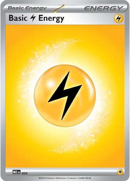 Basic Lightning Energy - 004 [Mega Evolution Energies] | Jack's On Queen