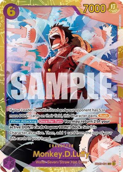 Monkey.D.Luffy - EB02-061 (Reprint) (EB02-061) [Premium Booster -The Best- Vol. 2] | Jack's On Queen