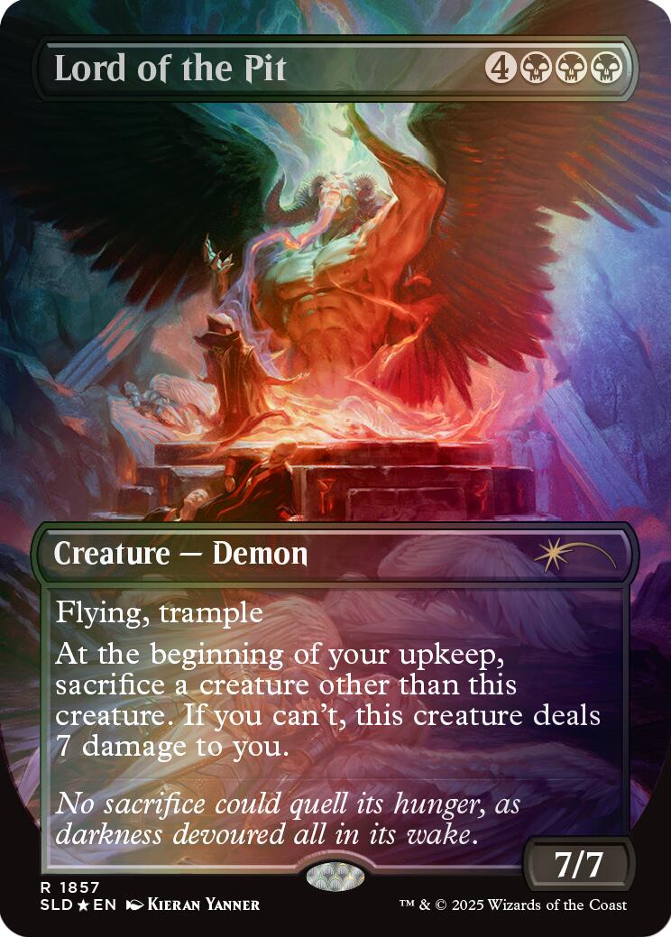 Lord of the Pit (Rainbow Foil) [Secret Lair Drop Series] | Jack's On Queen