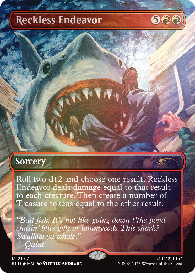 Reckless Endeavor (Rainbow Foil) [Secret Lair Drop Series] | Jack's On Queen