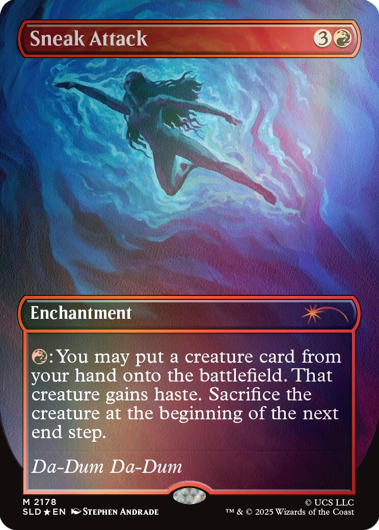 Sneak Attack (Rainbow Foil) [Secret Lair Drop Series] | Jack's On Queen