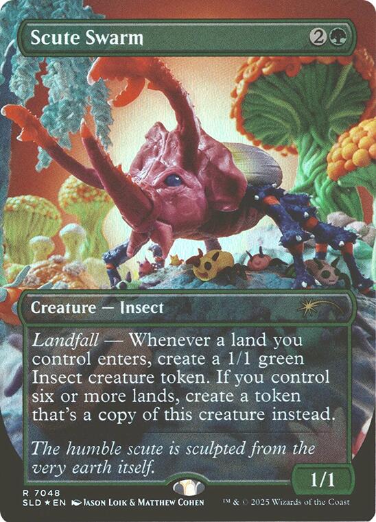 Scute Swarm (Rainbow Foil) [Secret Lair Drop Series] | Jack's On Queen