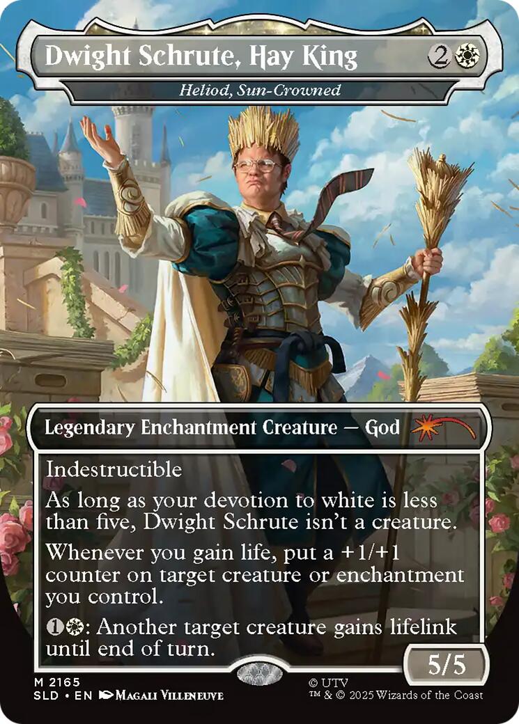 Dwight Schrute, Hay King - Heliod, Sun-Crowned [Secret Lair Drop Series] | Jack's On Queen