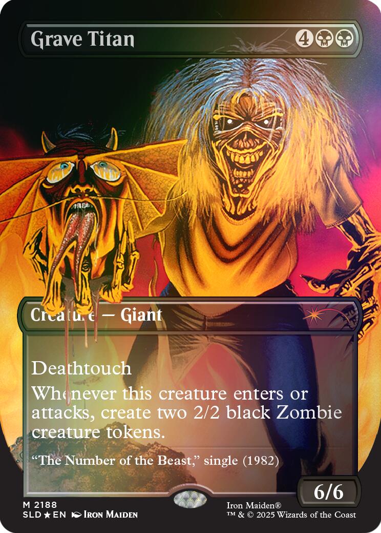 Grave Titan (2188) (Rainbow Foil) [Secret Lair Drop Series] | Jack's On Queen