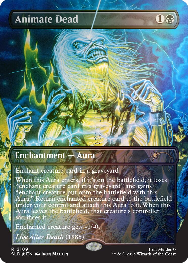 Animate Dead (Rainbow Foil) [Secret Lair Drop Series] | Jack's On Queen