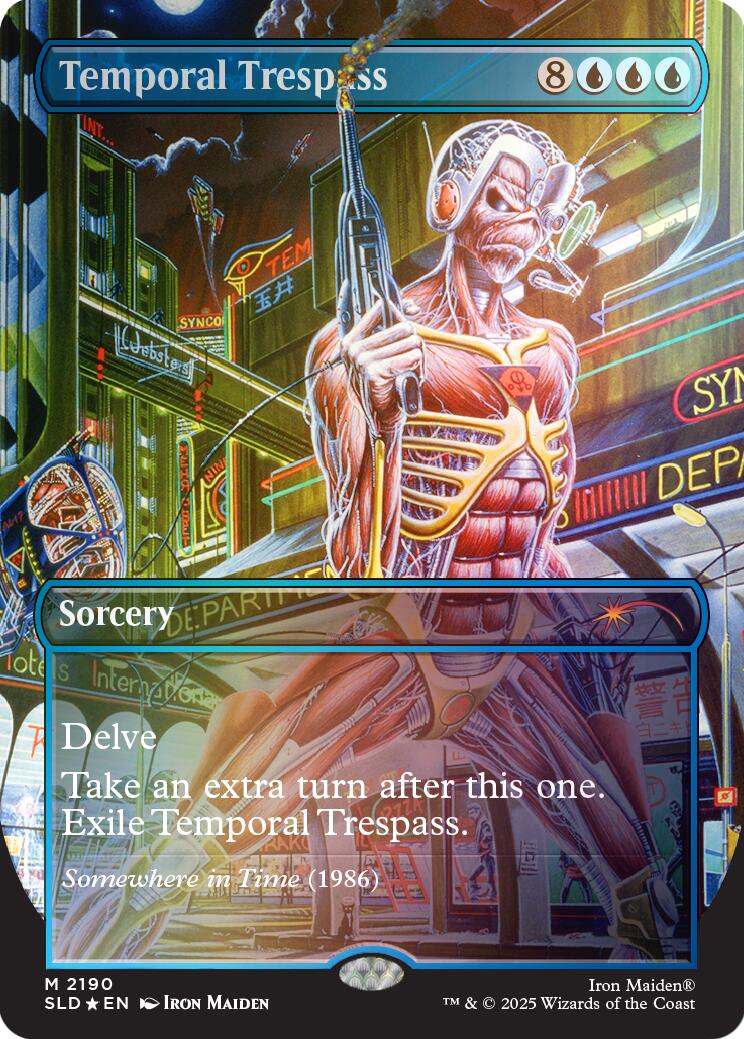 Temporal Trespass (Rainbow Foil) [Secret Lair Drop Series] | Jack's On Queen