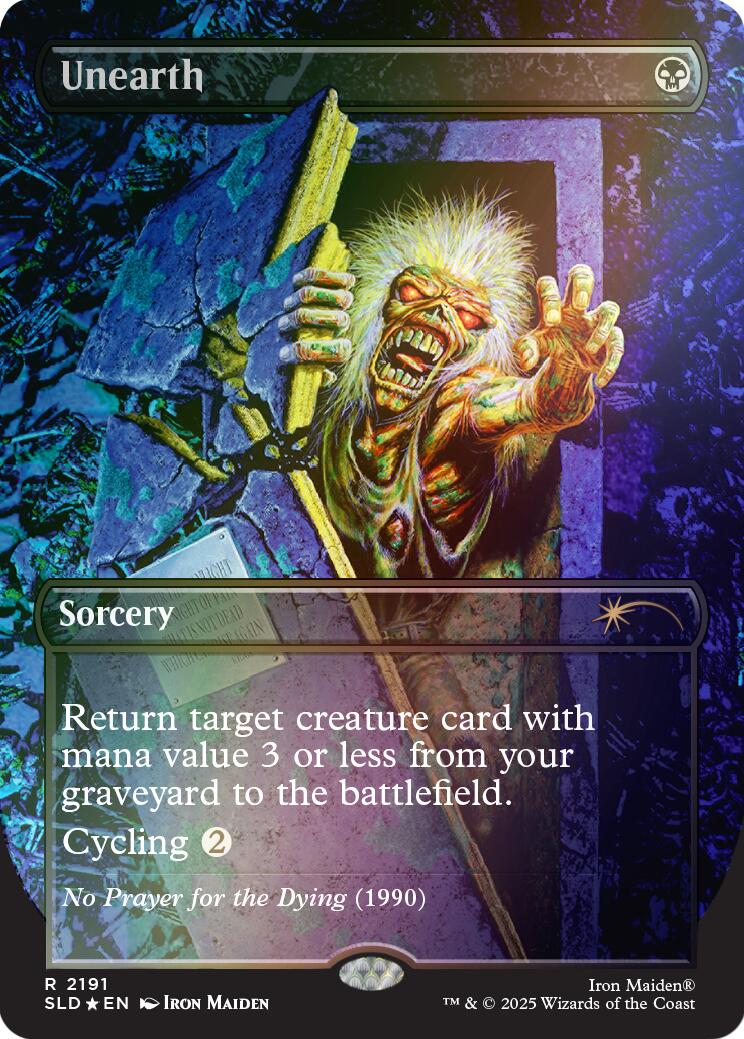 Unearth (Rainbow Foil) [Secret Lair Drop Series] | Jack's On Queen