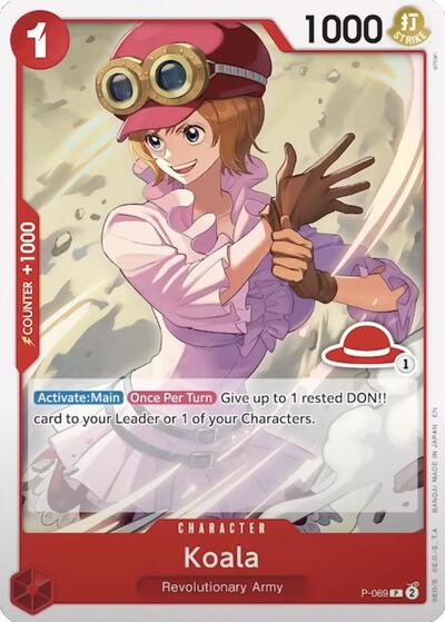 Koala (Luffy Deck) (P-069) [Learn Together Deck Set] | Jack's On Queen