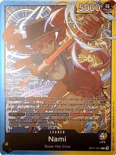 Nami - OP11-041 (Nami Deck) (OP11-041) [Learn Together Deck Set] | Jack's On Queen