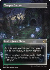 Temple Garden (Borderless) [Lorwyn Eclipsed] | Jack's On Queen